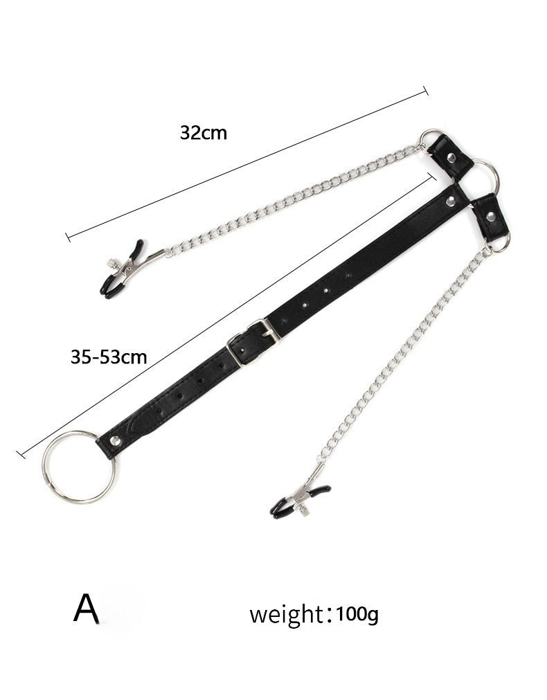 Adjustable Bowknot Bell Nipple Clips Multiple Styles