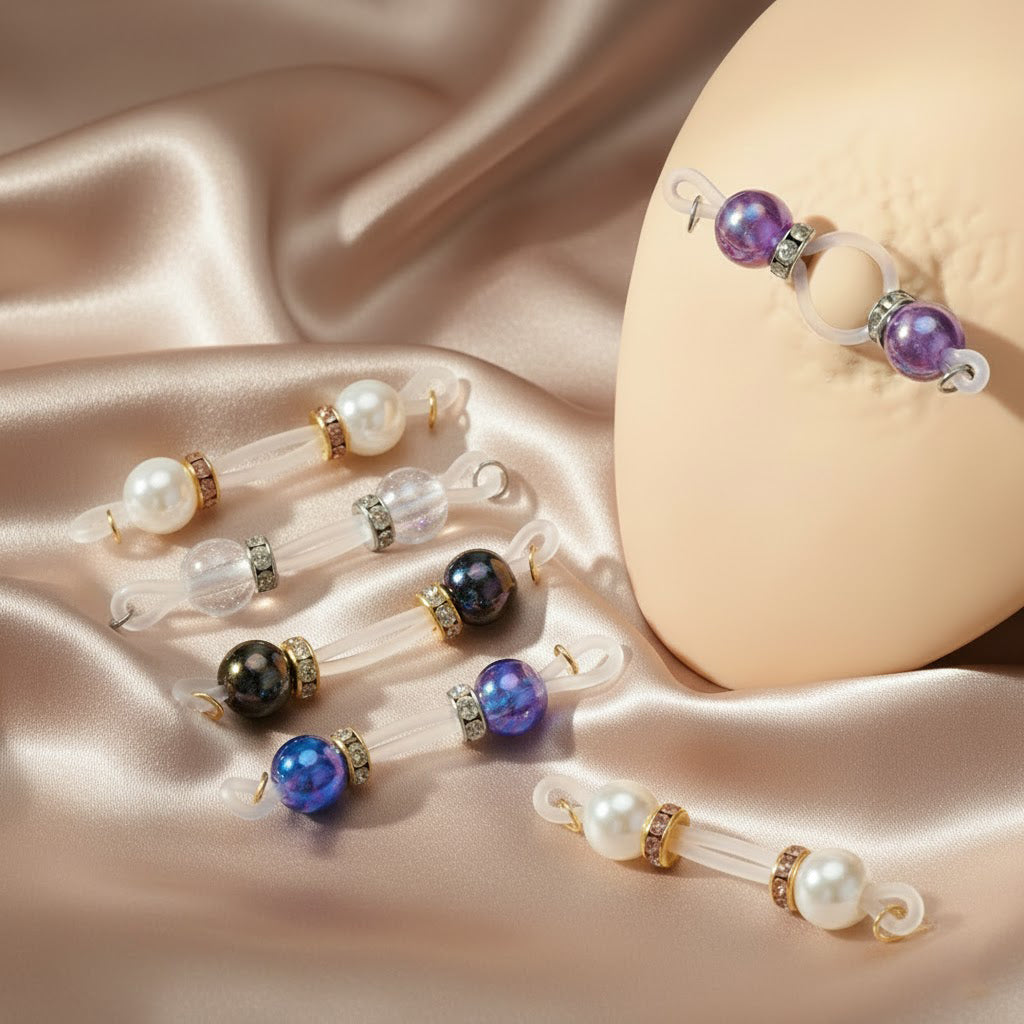 No Piercing, No Pain: Discover the Fun & Safe Way to Style Faux Nipple Rings-Style without commitment. Jewelry that works for you.