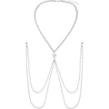 D.bella Fake Nipple Ring with Necklaces Jewelry
