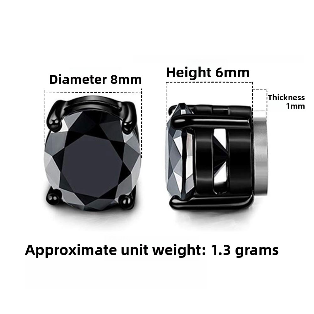 D.bella Fake Earrings Material Fashion Magnetic Ear Clips