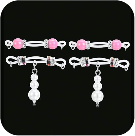 D.bella Adjustable Fake Nipple Rings for Women