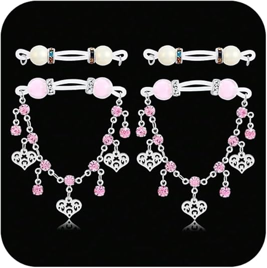 D.bella Adjustable Fake Nipple Rings for Women