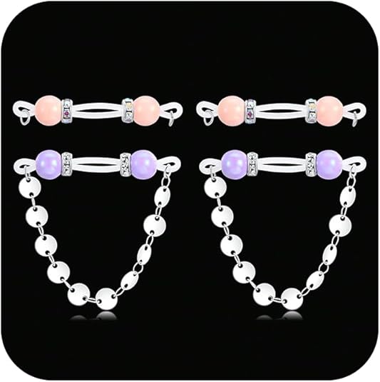 D.bella Adjustable Fake Nipple Rings for Women