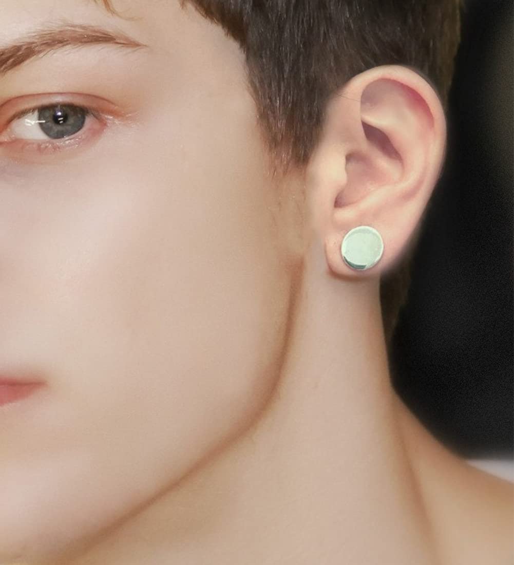 D.bella Magnetic Studs for Men Clip on Earrings