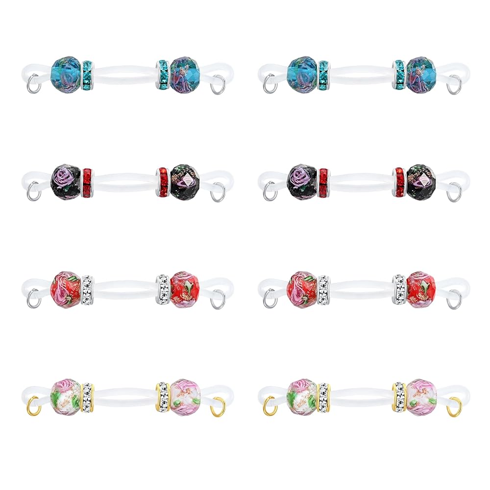 D.bella No-Piercing Fake Nipple Rings Adjustable Silicone Rings