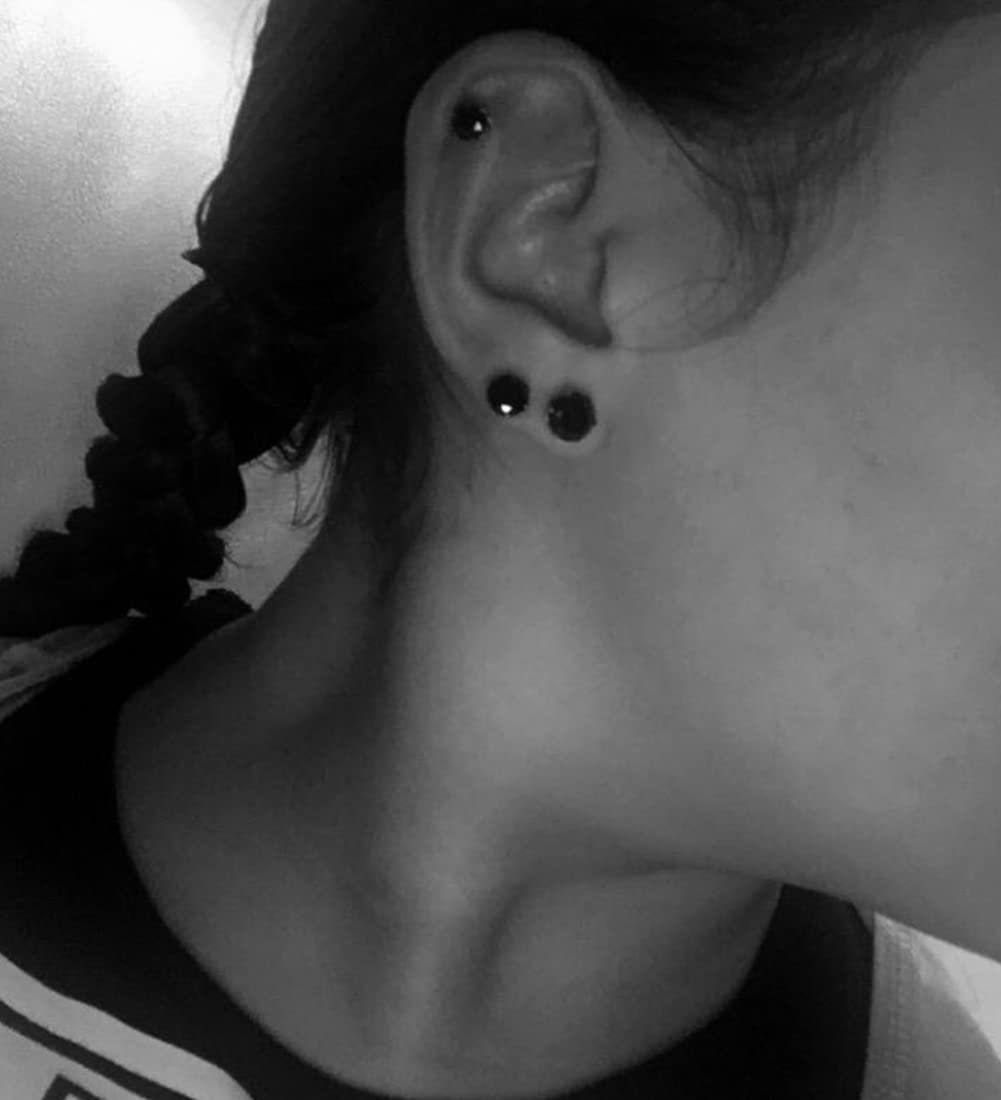 6 Pairs Magnetic Studs for Men Fake Earrings Clip on Earrings for Men Magnet Earrings Aretes de Iman para Hombre Mens Fake Earings