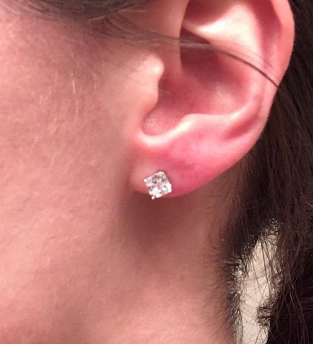 6 Pairs Magnetic Studs for Men Fake Earrings Clip on Earrings for Men Magnet Earrings Aretes de Iman para Hombre Mens Fake Earings