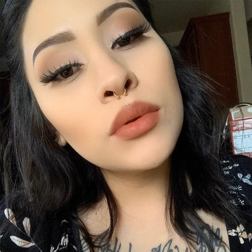 D.bella 20g 18g 16g Horseshoe Nose Ring Piercing Jewelry